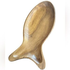 Acacia Wooden Fish Platter  William Sonoma
